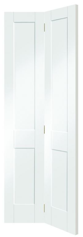 Victorian Shaker White Bi Fold Door 
